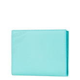 ティファニー バイカラー パスポートケース ティファニーブルー ホワイト レザー レディース TIFFANY&Co. 【中古】